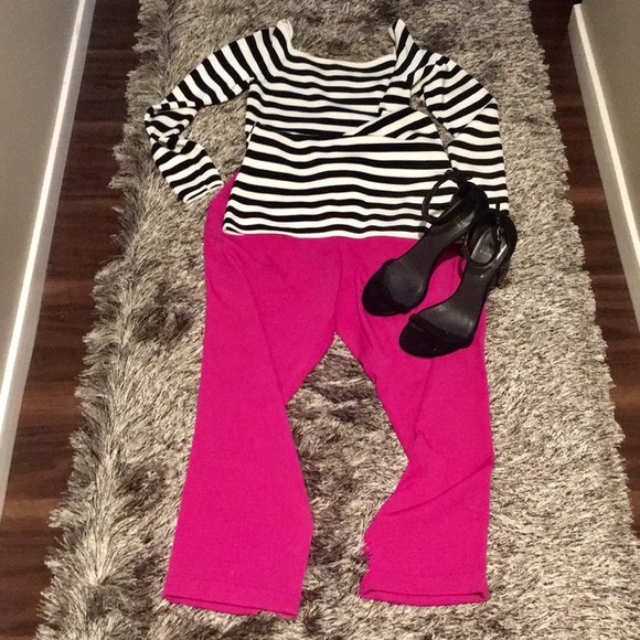 Old Navy Pants - Old Navy: Pink Capris Pants